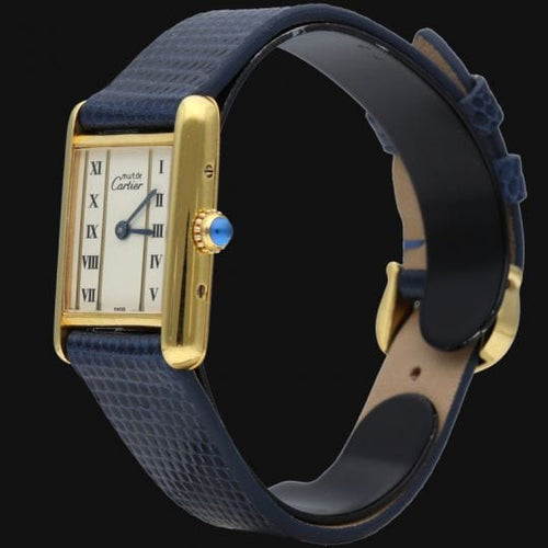 Montre Cartier Montre Tank Vermeil 58 Facettes MT43372