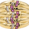 Bague 54 Bague Or jaune Rubis, Diamant 58 Facettes 2975520CN