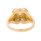 Bague 56 Bague Fleur Or jaune, Platine Diamant 58 Facettes 3241053CN