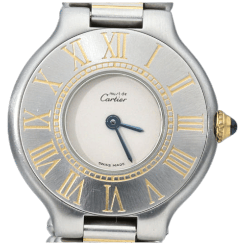 Часовник Cartier Часовник Must 21 58 Facettes MT42270