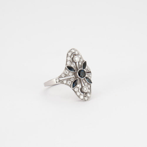 Bague BAGUE STYLE ART DÉCO 58 Facettes DF21