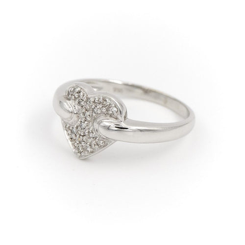 54 Bague Or blanc Diamant 58 Facettes 1641617CN