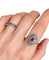 Bague 55 Bague Belle Époque en or jaune, platine et diamants 58 Facettes