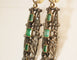 Boucles d'oreilles Antique emeralds diamonds gold Catalan earrings 58 Facettes 7488