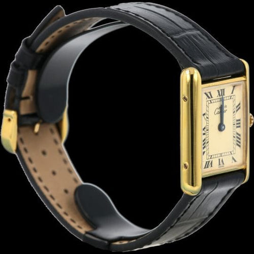 Montre Cartier Montre Tank Vermeil 58 Facettes MT42219