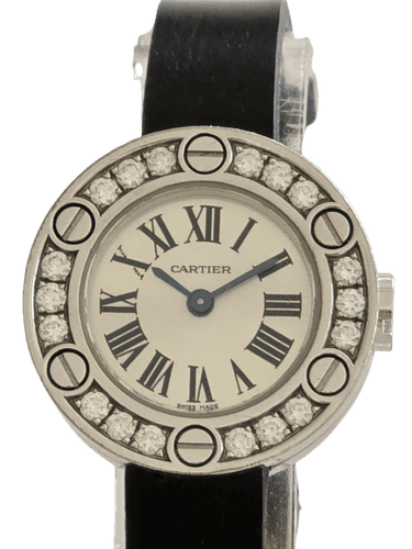 Montre Cartier - Montre Love Diamants Or Blanc 58 Facettes