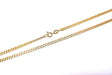 Collier Chaîne sautoir 74 cm or jaune 58 Facettes CH.saut.gour-607