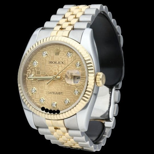Montre Rolex Montre Date Just 36 58 Facettes MT42532
