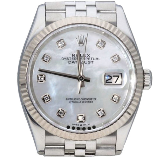 Montre Rolex Montre Datejust 36 58 Facettes MT42406
