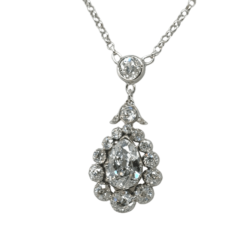 Pendentif Pendentif Or blanc - Diamant 58 Facettes 1.0000685/1