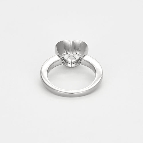 Bague 60.5 CHOPARD - Happy Diamonds - Bague en Or blanc et Diamant 58 Facettes 250276