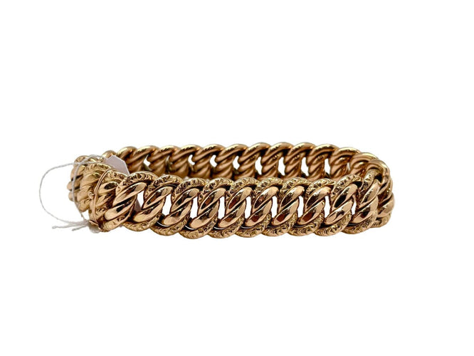 Gourmette Maille américaine 58 Facettes M9087