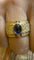 Bague 55 Bague en or jaune diamants et saphir cabochon 58 Facettes