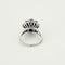 Bague 54 Bague en or blanc, diamants et saphir 58 Facettes 250352