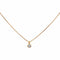Collier Collier Or rose Diamant 58 Facettes 4625082CN