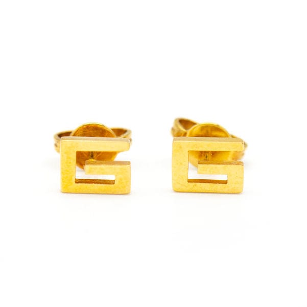 Boucles d'oreilles GUCCI - Boucles d'oreilles Gucci collection G en or jaune 58 Facettes D363215SO