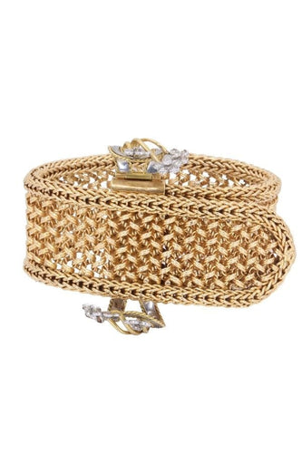 Bracelet BRACELET MANCHETTE CEINTURE DIAMANTS 58 Facettes 086921