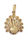 Pendentif Pendentif paon rubis 58 Facettes 084271