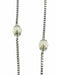 Collier Collier italien en or blanc avec perles 58 Facettes