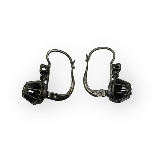 Brincos Brincos dormideira ouro branco, diamantes 