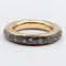 Bague 51 Pomellato - Alliance Iconica en or rose 18k et diamants bruns 58 Facettes A06511