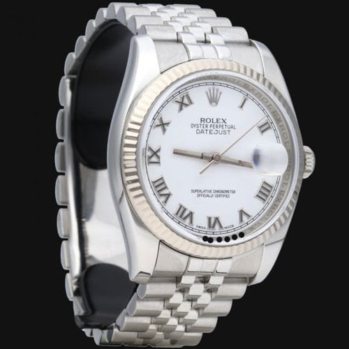 Montre Rolex Montre Date Just 36 58 Facettes MT43267
