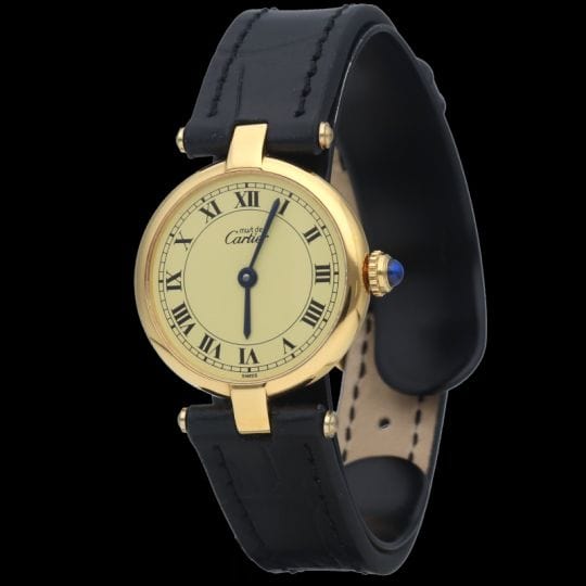 Montre Cartier Montre Must De Cartier Vermeil 58 Facettes MT40924