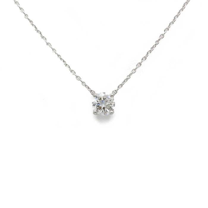 Collier Collier or blanc diamant 58 Facettes 240317R