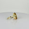 Bague Bague solitaire citrine ovale facettée en or jaune 14k 58 Facettes 2511012