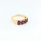 Bague 58 Bague en or jaune rubis et diamants 58 Facettes 31234