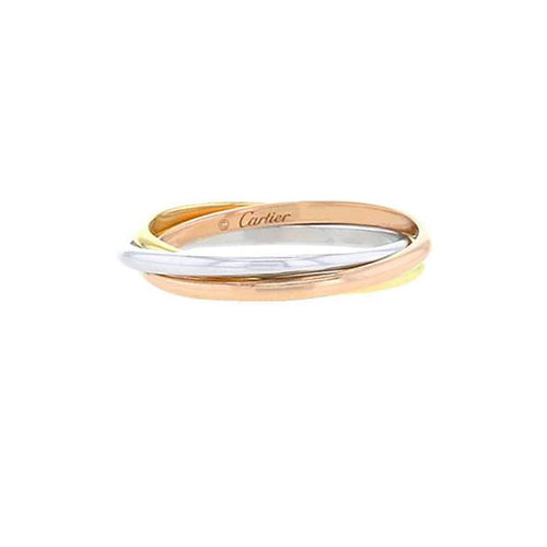 Bague 53 CARTIER - Bague Trinity Petit Modèle 58 Facettes