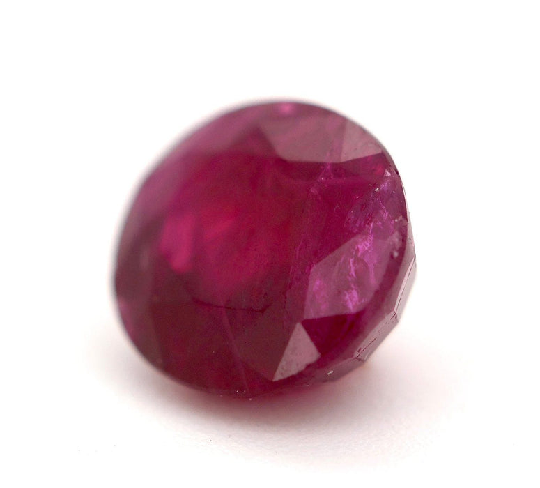 Gemstone Rubis non chauffé 0.62cts certificat ALGT 58 Facettes