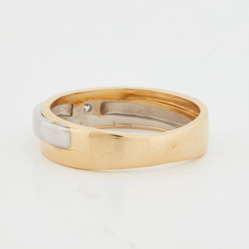 Bague 60 Bague Deux Ors - Diamants 58 Facettes RÉF 3020/19