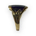 Bague 58.5 Bague or jaune pierre violette 58 Facettes 149049929