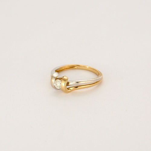 Bague 55 Bague Solitaire Noeud 58 Facettes LP1297/11