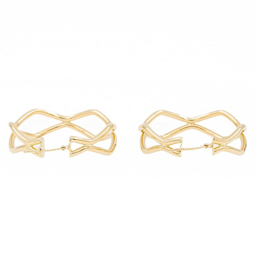 Boucles d'oreilles Boucles d'oreilles  Créoles Or jaune 58 Facettes 2147830CN