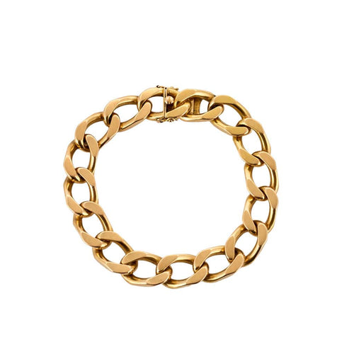 Bracelet Bracelet or jaune, maille gourmette 58 Facettes CHOL1029