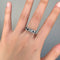 Bague 54 Bague - Or, Saphirs Diamants 58 Facettes 220009R
