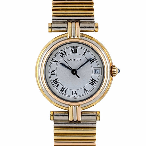 Bague Cartier Trinity Vendome Louis Cartier Trinity Date 83953 Three 18k golds with 3 Gold Strap + Folding Clasp Circa 1983 58 Facettes