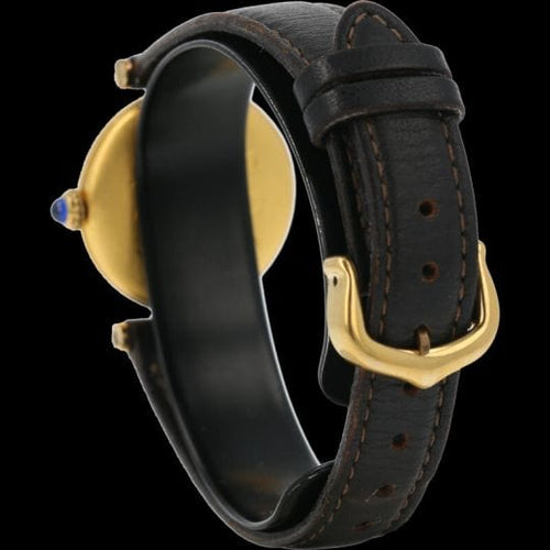 Montre Cartier Montre Must De Cartier Vermeil 58 Facettes MT43219