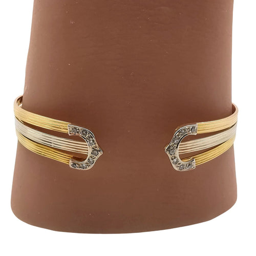 Bracelet Bracelet ou jaune, ou blanc, ou rose, diamants 58 Facettes