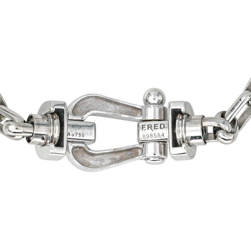 Bracelet Fred Bracelet Force 10 Or blanc Diamant 58 Facettes 4582986RV