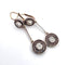Boucles d'oreilles Boucles d'oreilles anciennes bas de gamme en or et diamants 58 Facettes