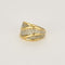 Bague 52.5 Bague en Or jaune & blanc 18k 58 Facettes THI03082