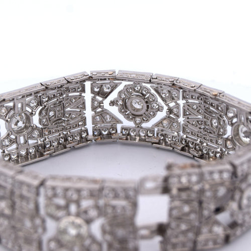 Bracelet BRACELET DÉCO' platine 58 Facettes