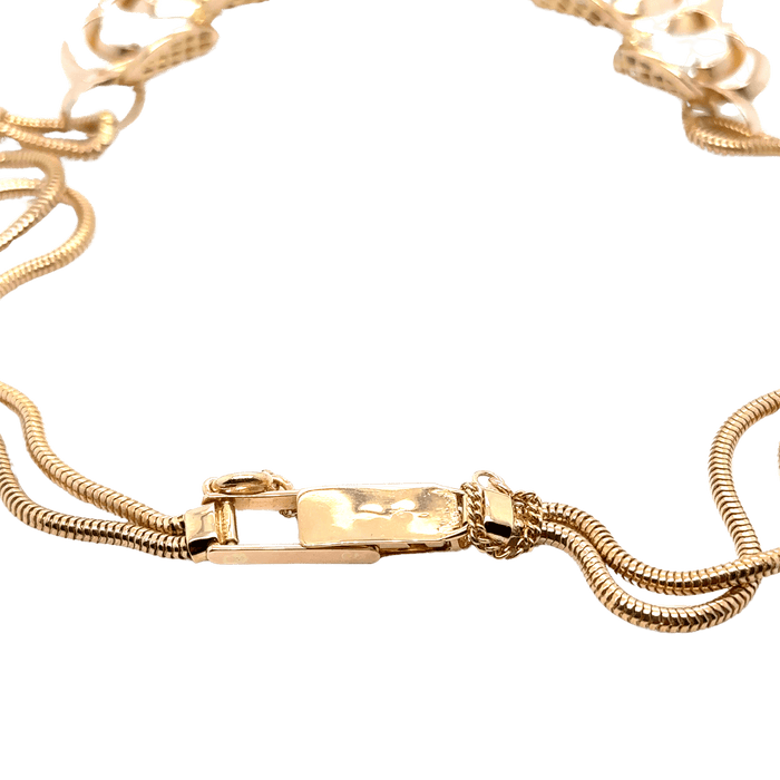 Collier Collier ors rose et blanc - Époque 1940 58 Facettes 1.0000210/1