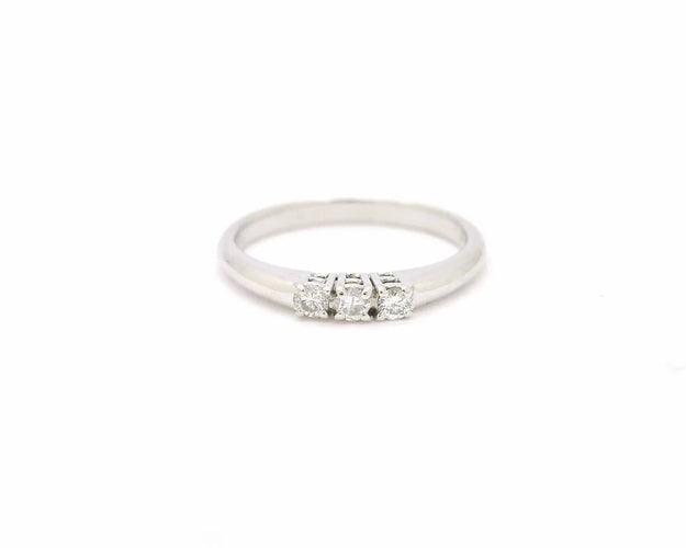 Bague Bague Trilogy Ct 0,15 58 Facettes 10359