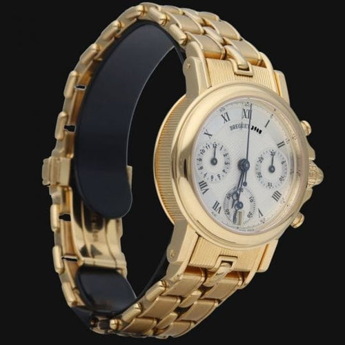 Montre Breguet Montre Marine Chronograph Or Jaune 18K 58 Facettes MT41185
