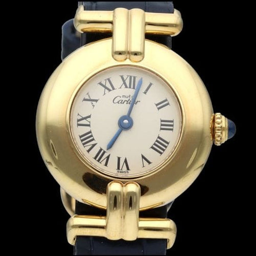 Montre Cartier Montre Colisée Must De Cartier Vermeil 58 Facettes MT44863