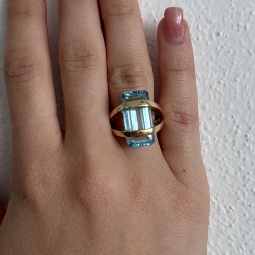 Bague Bague Topaze 58 Facettes 33849